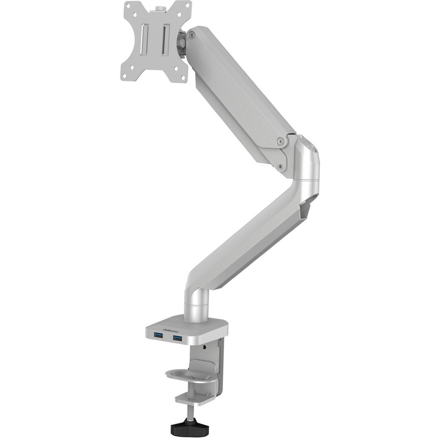 Fellowes Platinum Series Single Monitor Arm - Silver