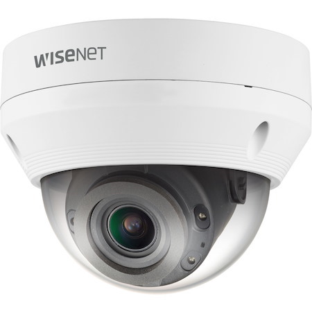 Wisenet QNV-8080R 5 Megapixel HD Network Camera - Dome - White