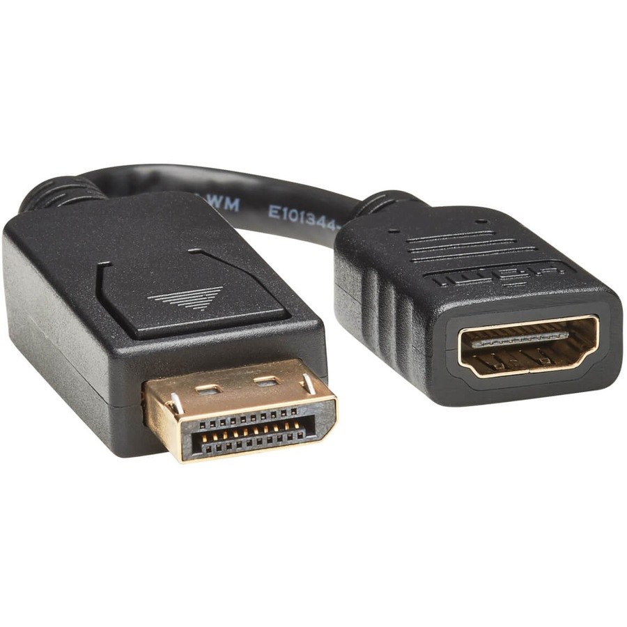 Eaton Tripp Lite Series DisplayPort to HDMI Converter Adapter (M/F), 6-in. (15.24 cm), 50 Pack