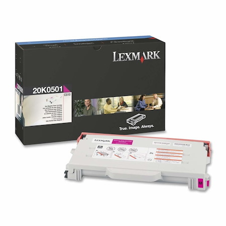 Lexmark 20K0501 Original Laser Toner Cartridge - Magenta Pack