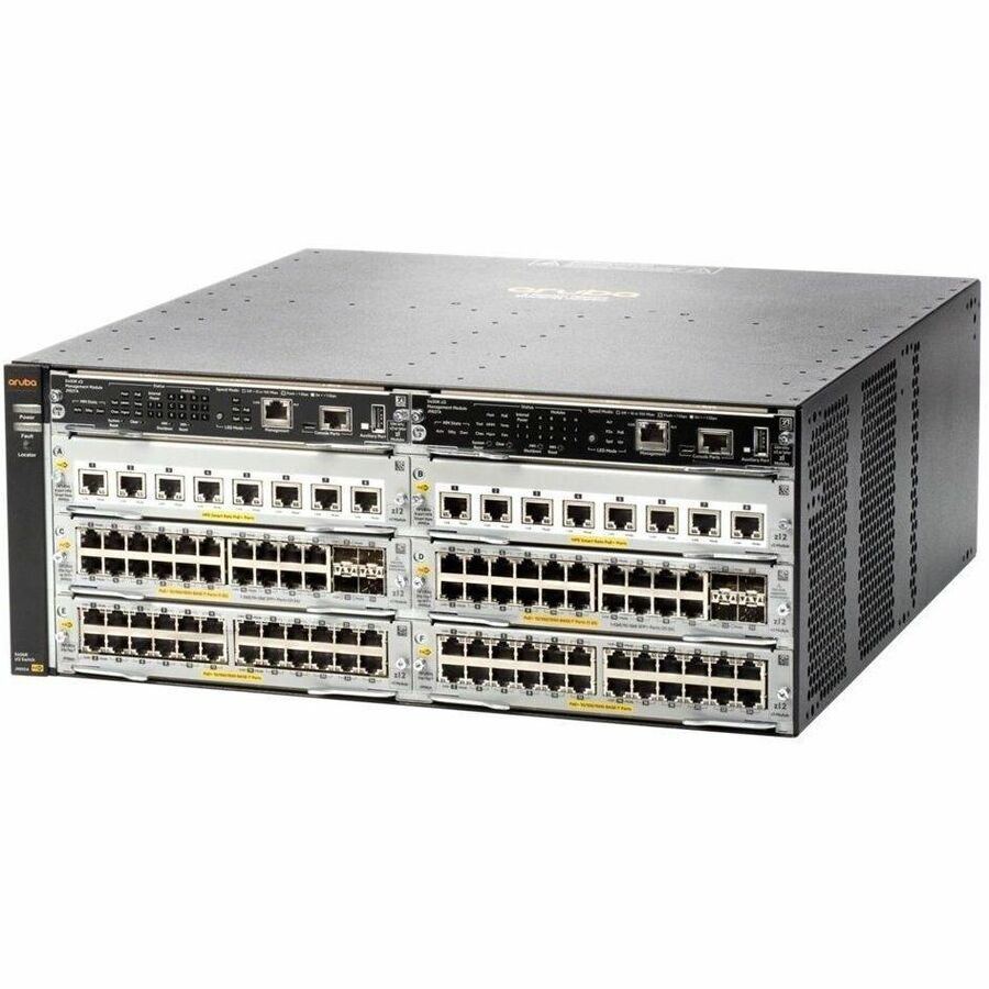 HPE 5400R zl2 JL003A 44 Ports Manageable Layer 3 Switch - Gigabit Ethernet, 10 Gigabit Ethernet - 10/100Base-TX, 10/100/1000Base-T, 10GBase-X - TAA Compliant