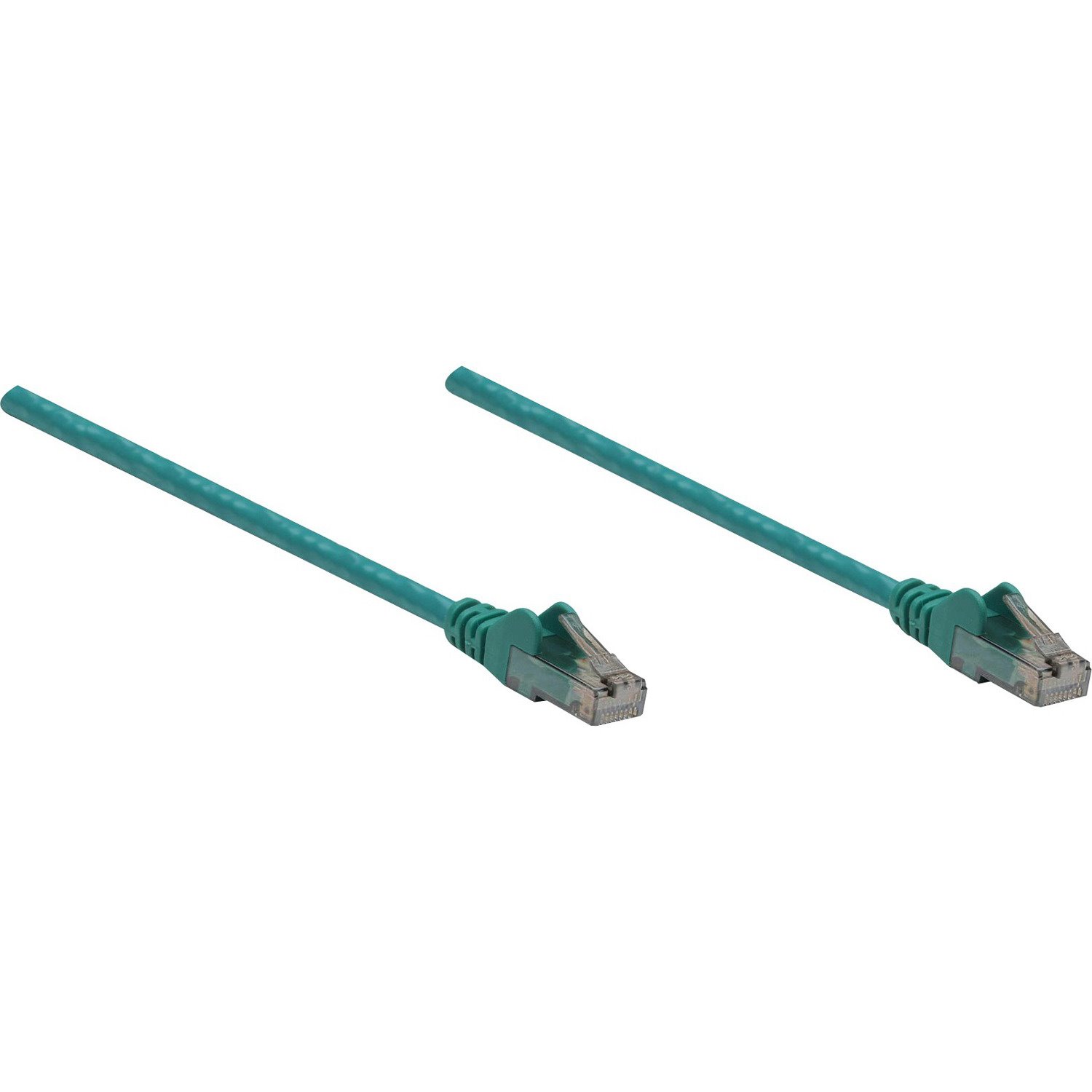 Intellinet Network Solutions Cat6 UTP Network Patch Cable, 14 ft (5.0 m), Green