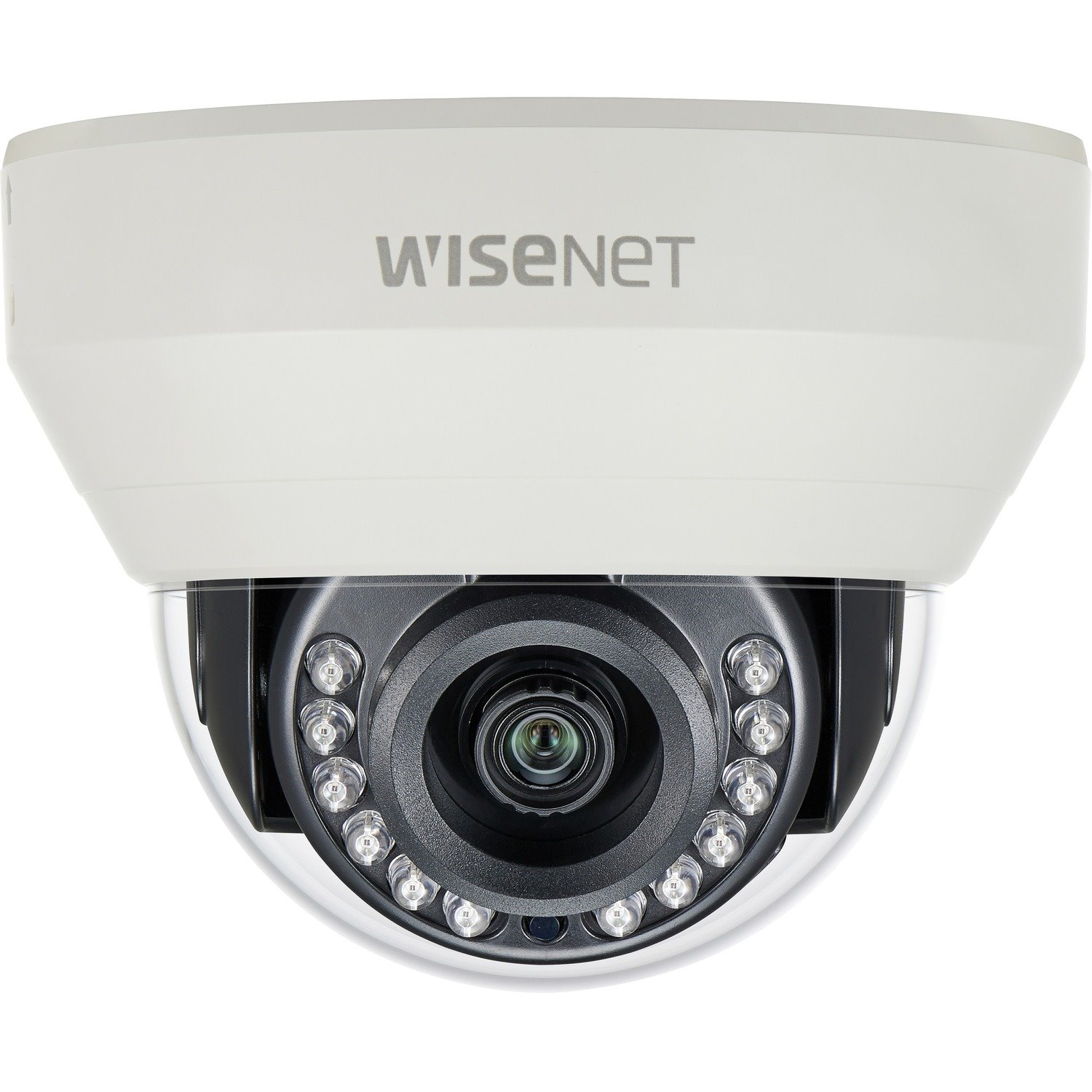 Wisenet HCD-7030R 4 Megapixel Indoor HD Surveillance Camera - Dome - Ivory