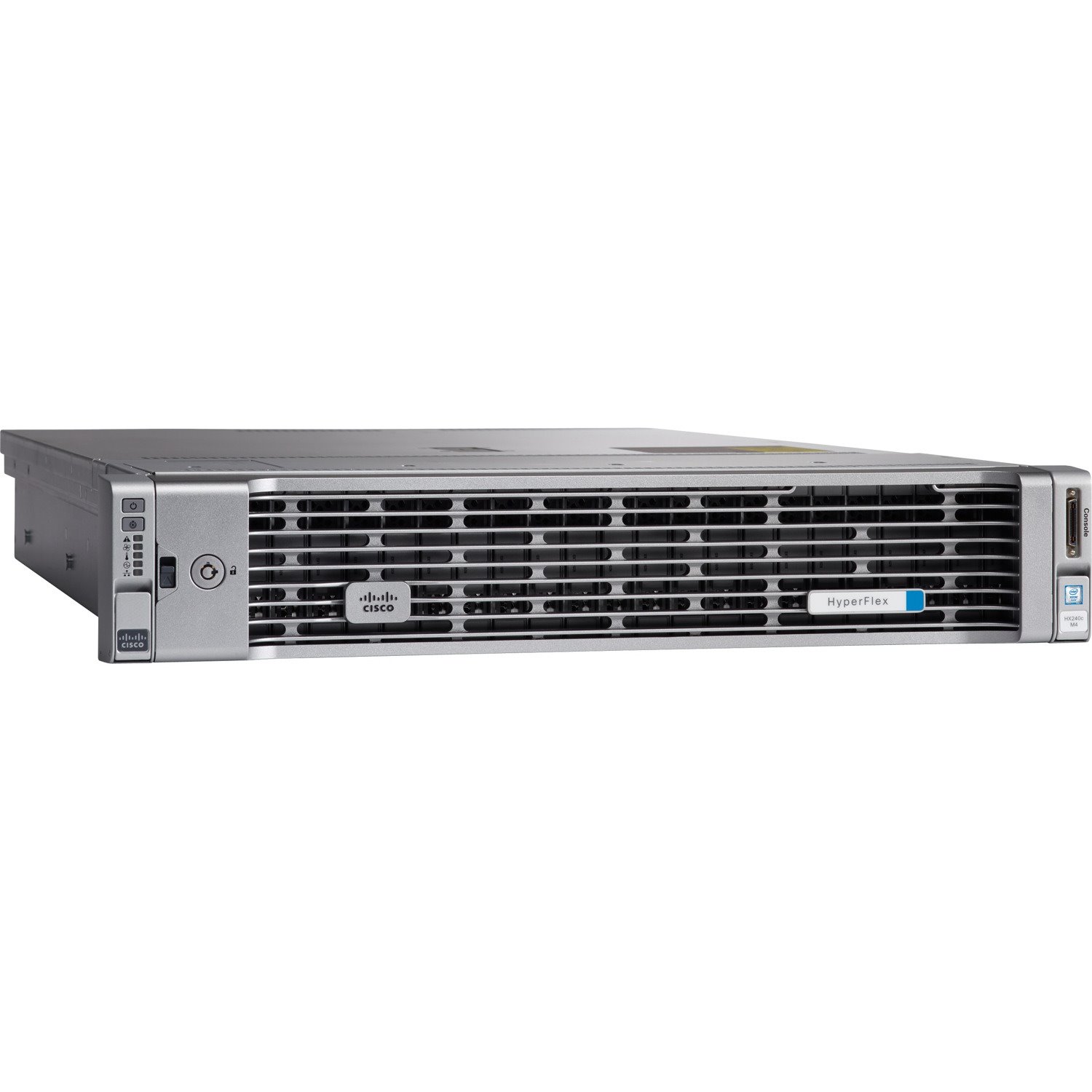 Cisco HyperFlex HX240c M4 2U Rack Server - 2 x Intel Xeon E5-2630 v4 2.20 GHz - 256 GB RAM - 12Gb/s SAS Controller