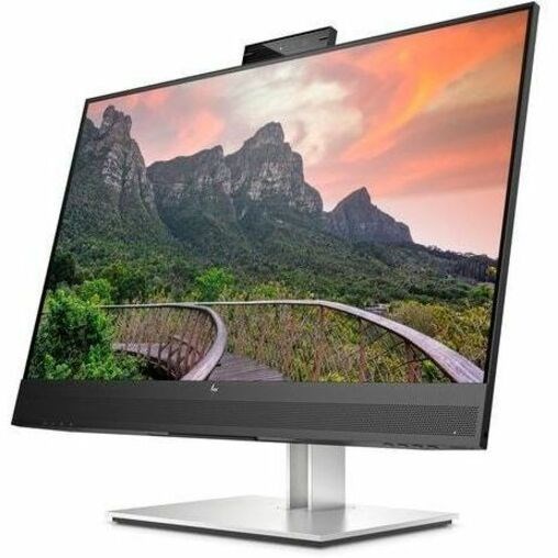 HP E27m G4 27" Class Webcam WQHD LED Monitor - 16:9 - Black