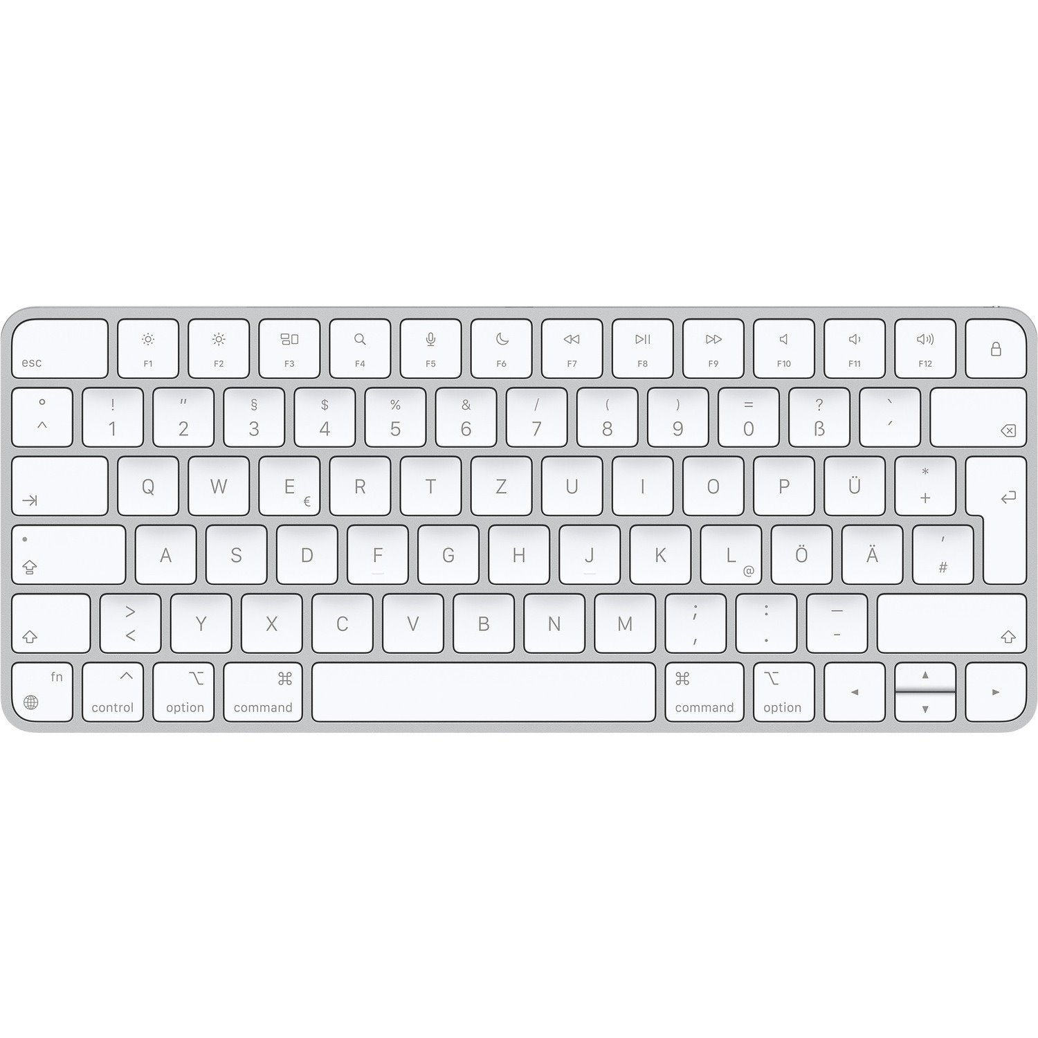 Apple Magic Keyboard - Wired/Wireless Connectivity - Lightning Interface - White