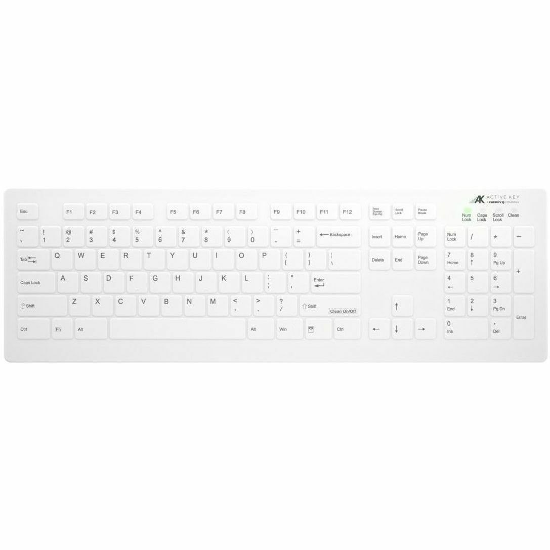 CHERRY AK-C8112 Medical Keyboard Duo, Wired/Wireless, Full Sized