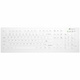 CHERRY AK-C8112 Medical Keyboard Wireless, Disinfectable, Full Sized, White