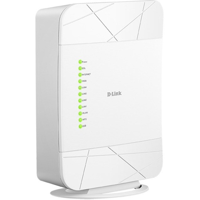 D-Link DSL-G225 Wi-Fi 4 IEEE 802.11n ADSL2+, VDSL2, Ethernet Modem/Wireless Router