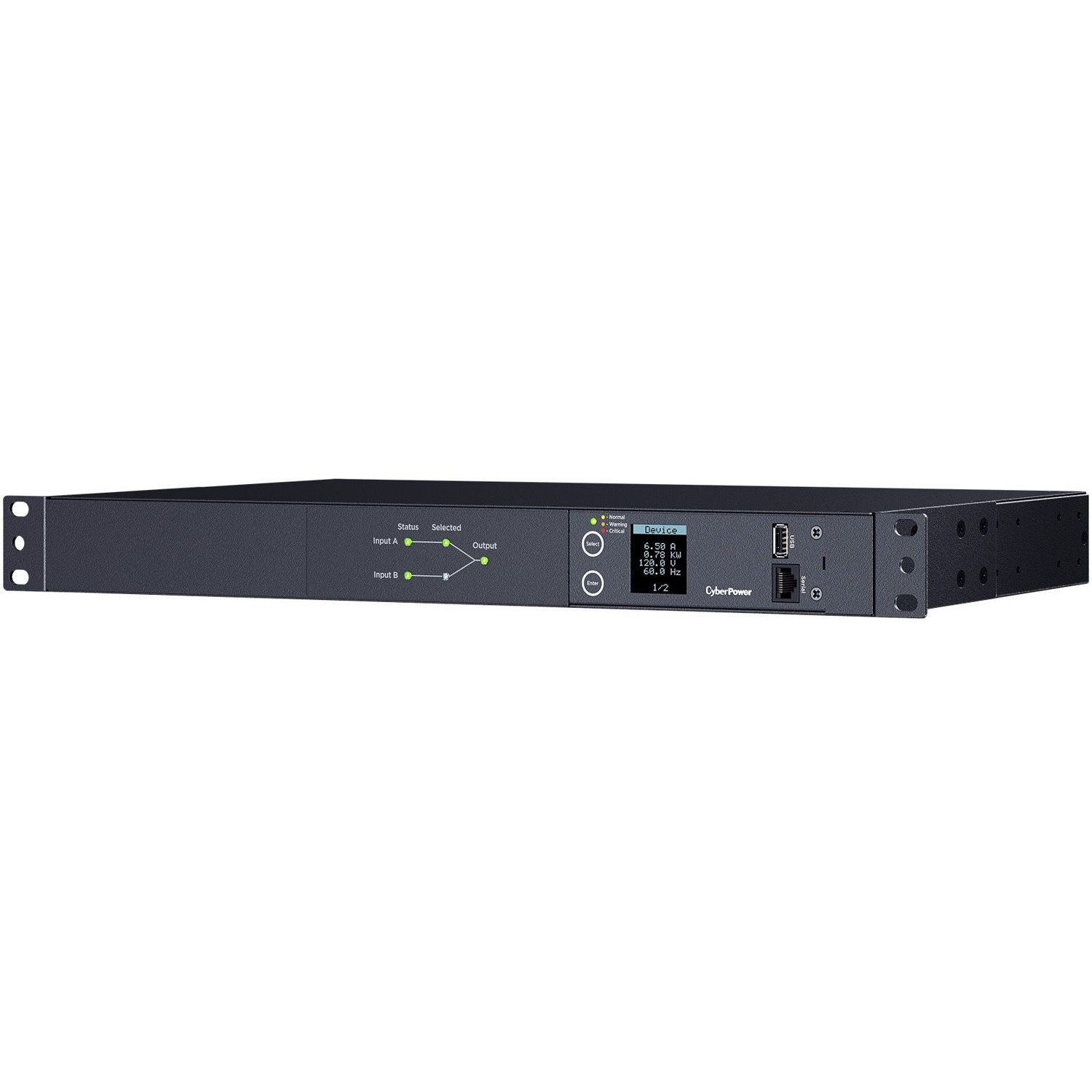 CyberPower Switched ATS PDU PDU24001 10-Outlets PDU