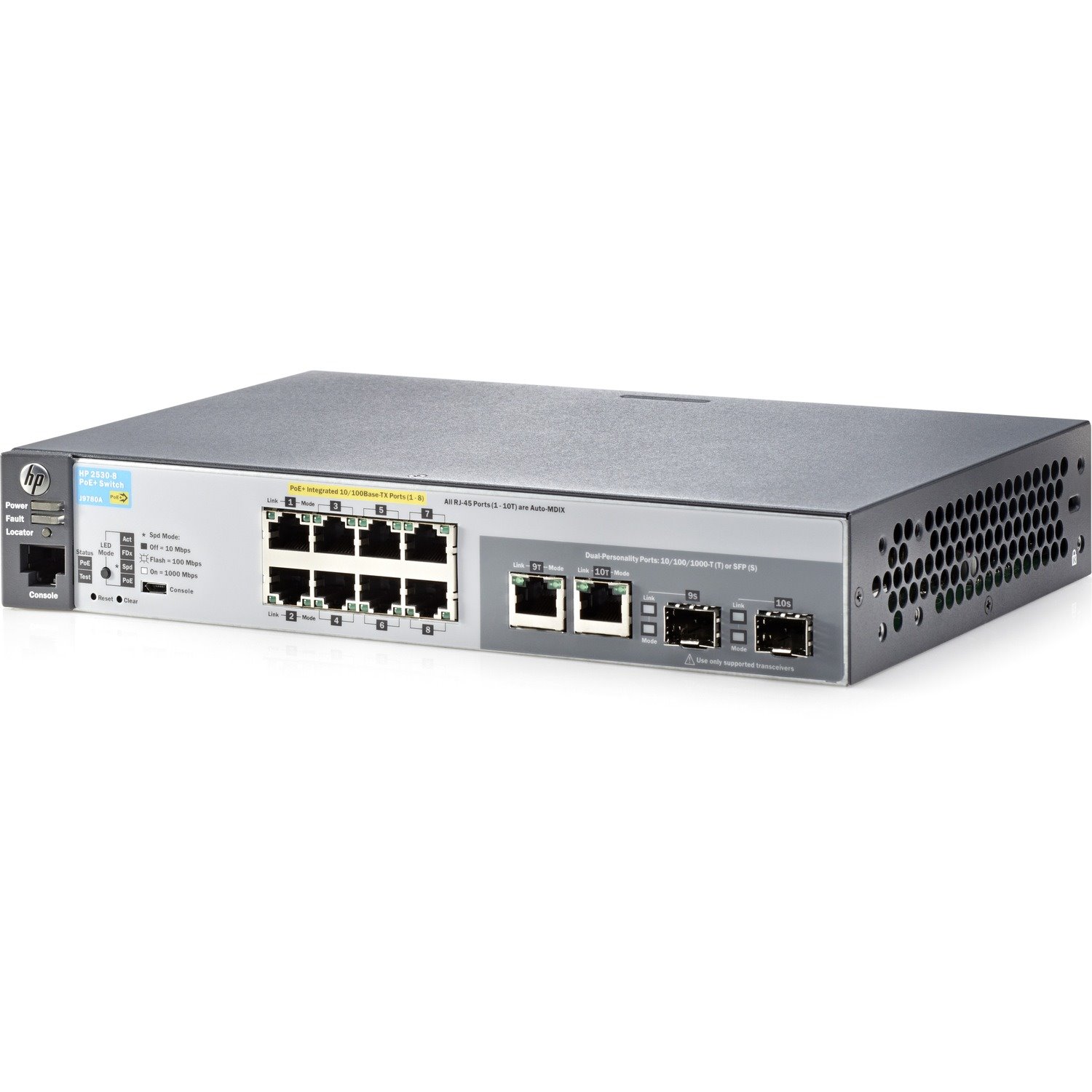 HPE 2530-8-PoE+ Switch