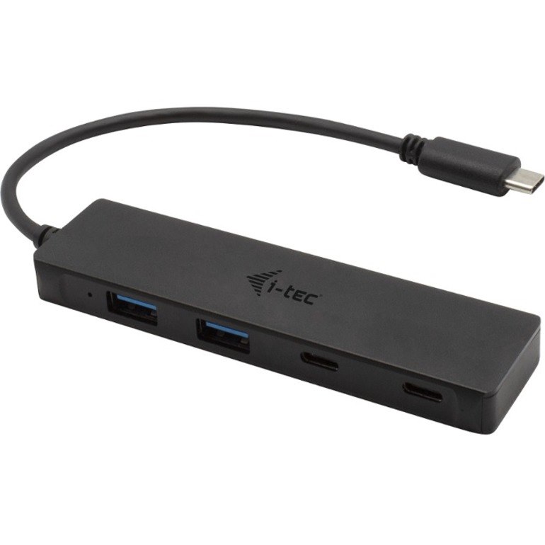 i-tec USB Hub - USB 3.1 Type C - Portable - Black