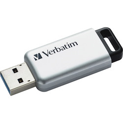 Verbatim Store 'n' Go Secure Pro 64 GB USB 3.0 Flash Drive - 256-bit AES - TAA Compliant