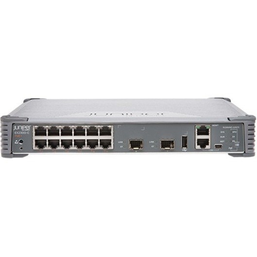 Juniper EX2300 EX2300-C-12T 12 Ports Manageable Layer 3 Switch - Gigabit Ethernet, 10 Gigabit Ethernet - 10/100/1000Base-T, 10GBase-X