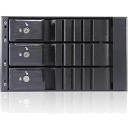 iStarUSA BPN-SEA230HD-BLACK Drive Enclosure for 5.25" - Serial ATA/600, 12Gb/s SAS Host Interface Internal - Black