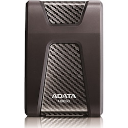 Adata DashDrive Durable HD650 4 TB Portable Hard Drive - External - Black