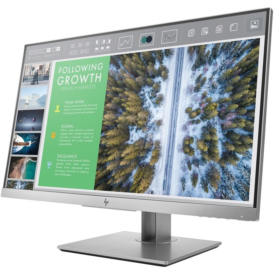HP Business E243 23.8" Full HD LED LCD Monitor - 16:9 - Black