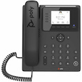 Poly CCX 350 IP Phone - Corded - Corded - Desktop, Wall Mountable - Black