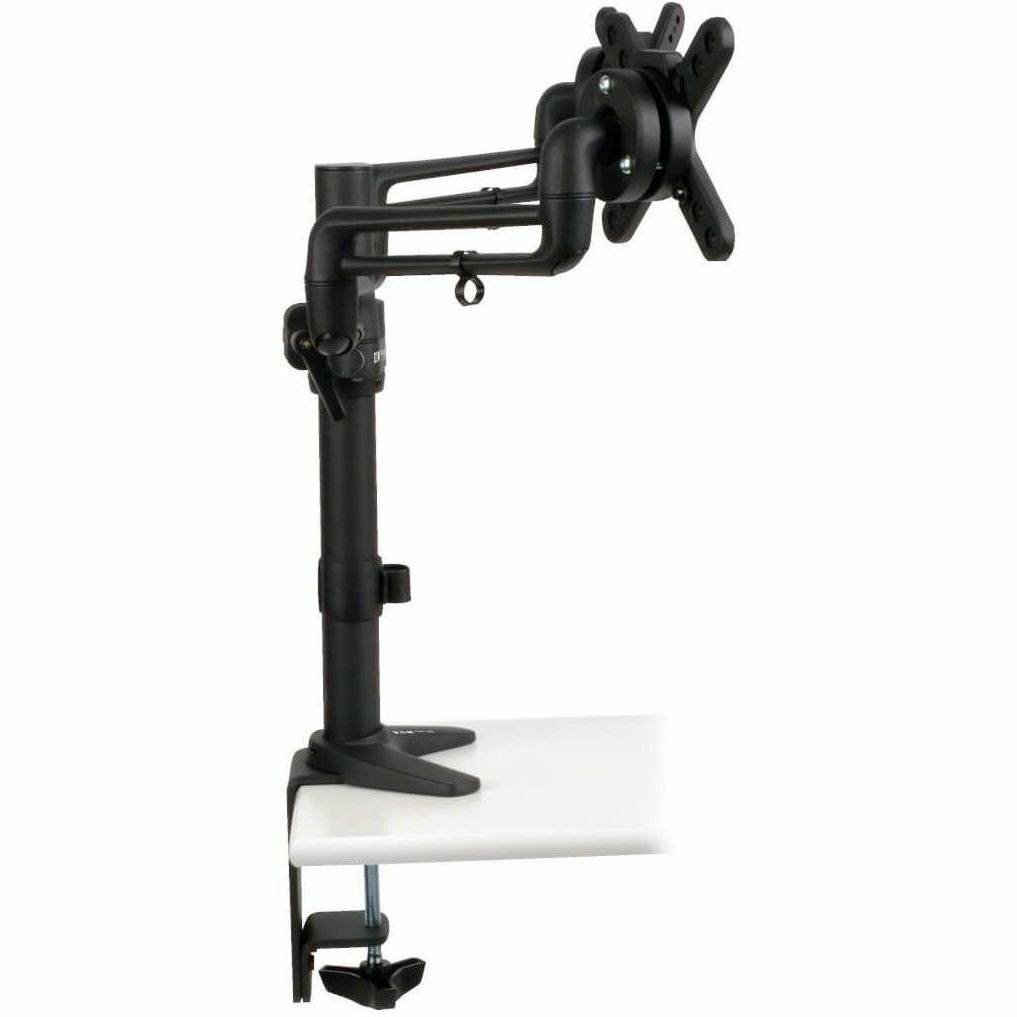 Eaton Tripp Lite Series Dual Full Motion Flex Arm Desk Clamp for 13" to 27" Monitors