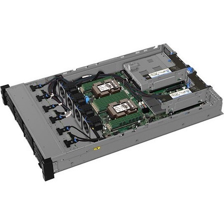 Lenovo ThinkSystem SR550 7X04A07XAU 2U Rack Server - 1 x Intel Xeon Silver 4208 2.10 GHz - 16 GB RAM - Serial ATA/600, 12Gb/s SAS Controller