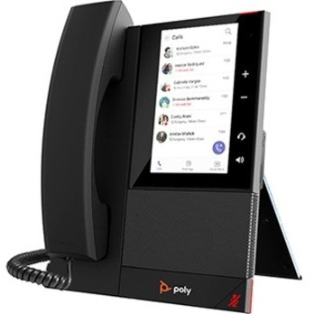 Poly CCX 400 IP Phone - Corded - Corded - Desktop - Black