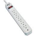 Tripp Lite by Eaton Protect It! 6-Outlet Surge Protector 4 ft. (1.22 m) Cord 790 Joules Diagnostic LED Light Gray Housing