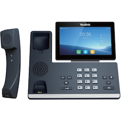 Yealink T58W Pro IP Phone - Corded/Cordless - Corded/Cordless - Bluetooth, Wi-Fi, DECT - Wall Mountable, Tabletop - Classic Gray