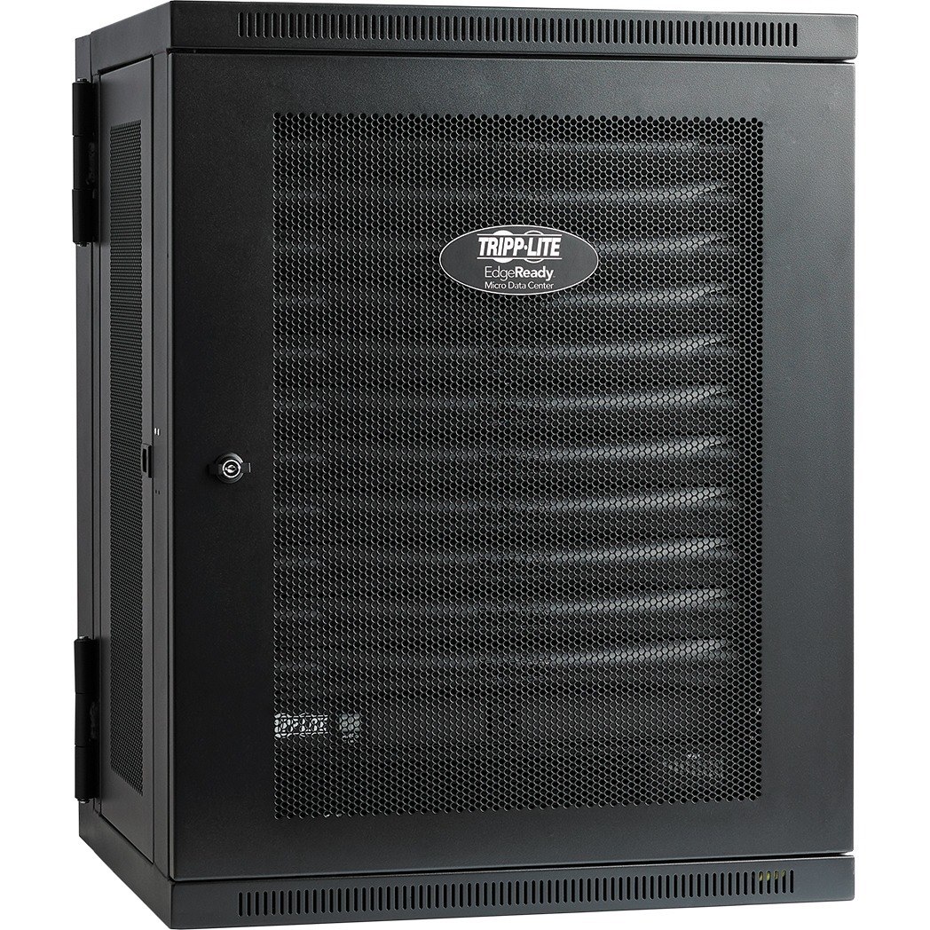 Tripp Lite by Eaton EdgeReady&trade; Micro Data Center - 12U, Wall-Mount, 1.5 kVA UPS, Network Management and PDU, 120V Kit