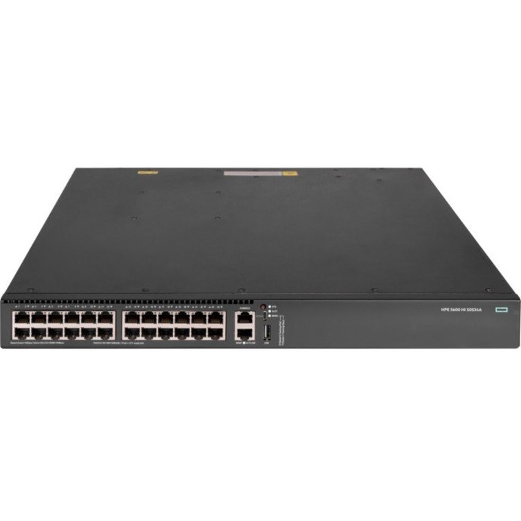 HPE FlexNetwork 5600HI 24P Multigigabit 100M/1G/2.5G/5G/10GBase-T PoE8 1 Slot Switch