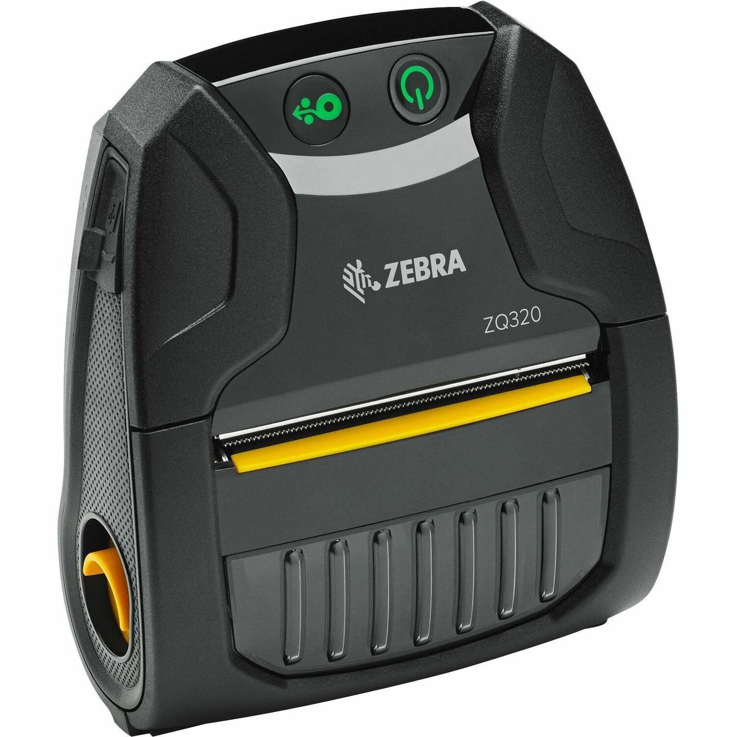 Zebra ZQ320 Mobile, Industrial, Transportation & Logistic, Government, Notice, Invoice Direct Thermal Printer - Monochrome - Label/Receipt Print - USB - USB Host - Bluetooth - Wireless LAN - Near Field Communication (NFC) - Battery Included - With Cutter