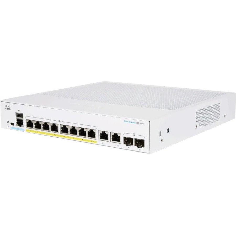 Cisco 250 CBS250-8PP-E-2G 10 Ports Manageable Ethernet Switch