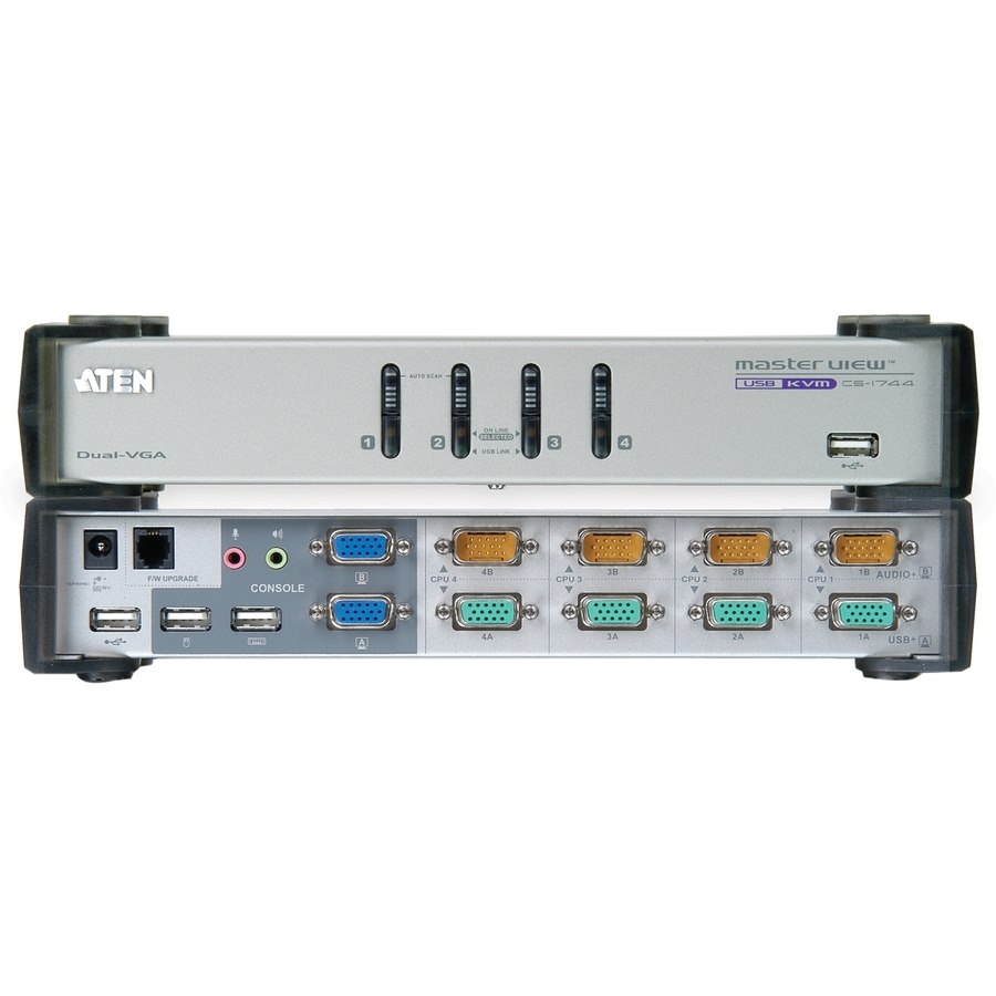 ATEN MasterView CS1744 KVM Switchbox