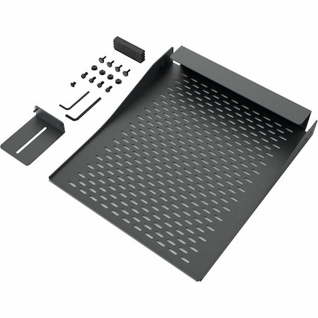 Heckler Design Mounting Panel for Camera, Video Conferencing Camera, Sound Bar Speaker - Black Gray