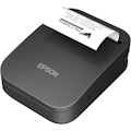 Epson TM-P80II-811 Mobile Direct Thermal Printer - Monochrome - Portable - Receipt Print - USB - USB Host - Wireless LAN - Battery Included - Black