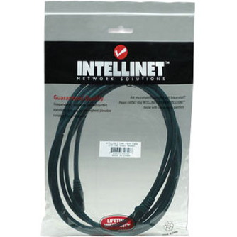 Intellinet 10 FT Green Cat6 Snagless Patch Cable