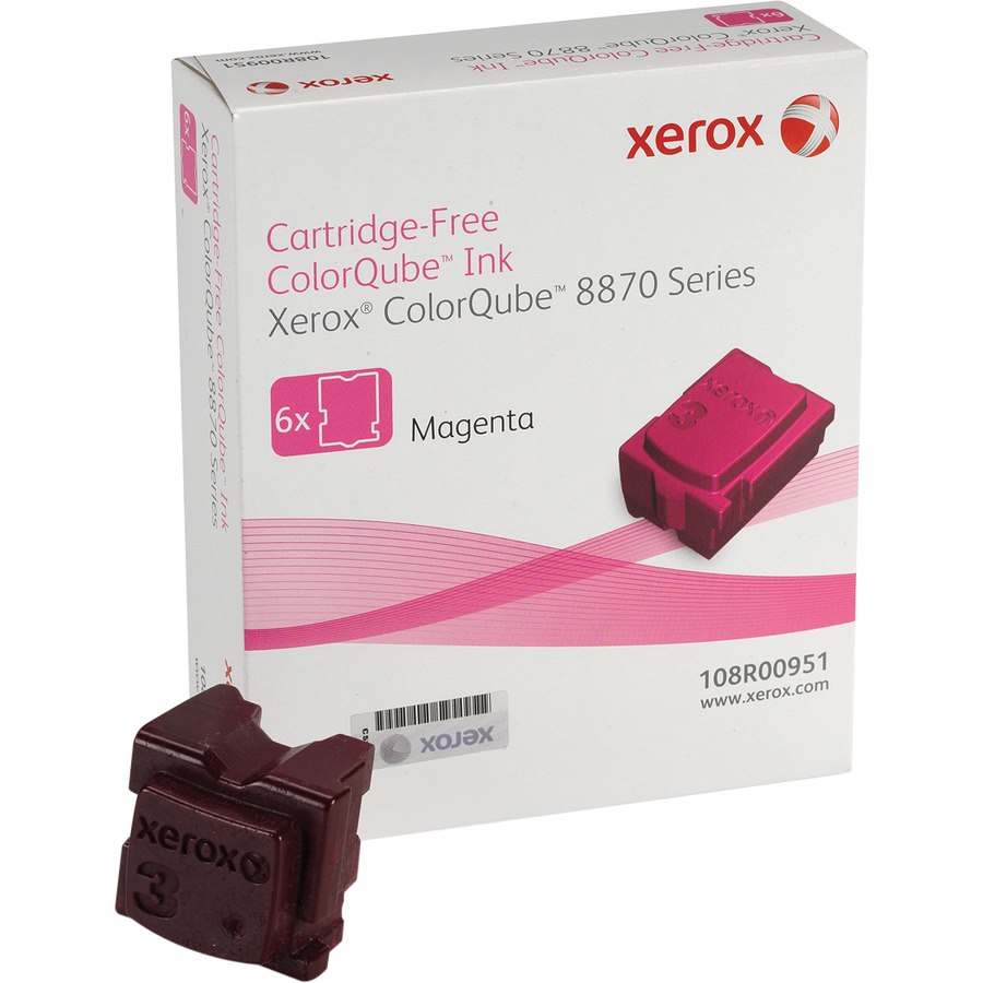 Fuji Xerox 108R00986 Solid Ink Solid Ink Stick - Magenta Pack