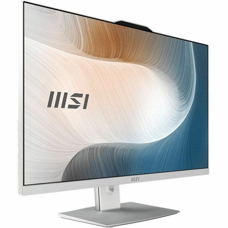 MSI Modern AM272P 1M Modern AM272P 1M-823US All-in-One Computer - Intel Core 5 120U - 16 GB - 1 TB SSD - 27" Full HD - Desktop - White