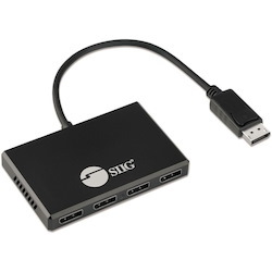 SIIG 8K 1x4 DisplayPort 1.4 to DisplayPort MST Hub Splitter