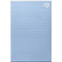 Seagate One Touch STKZ4000402 4 TB Portable Hard Drive - External - Light Blue
