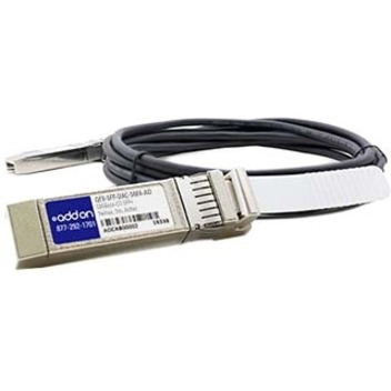 AddOn Juniper Networks QFX-SFP-DAC-5MA Compatible TAA Compliant 10GBase-CU SFP+ to SFP+ Direct Attach Cable (Active Twinax, 5m)