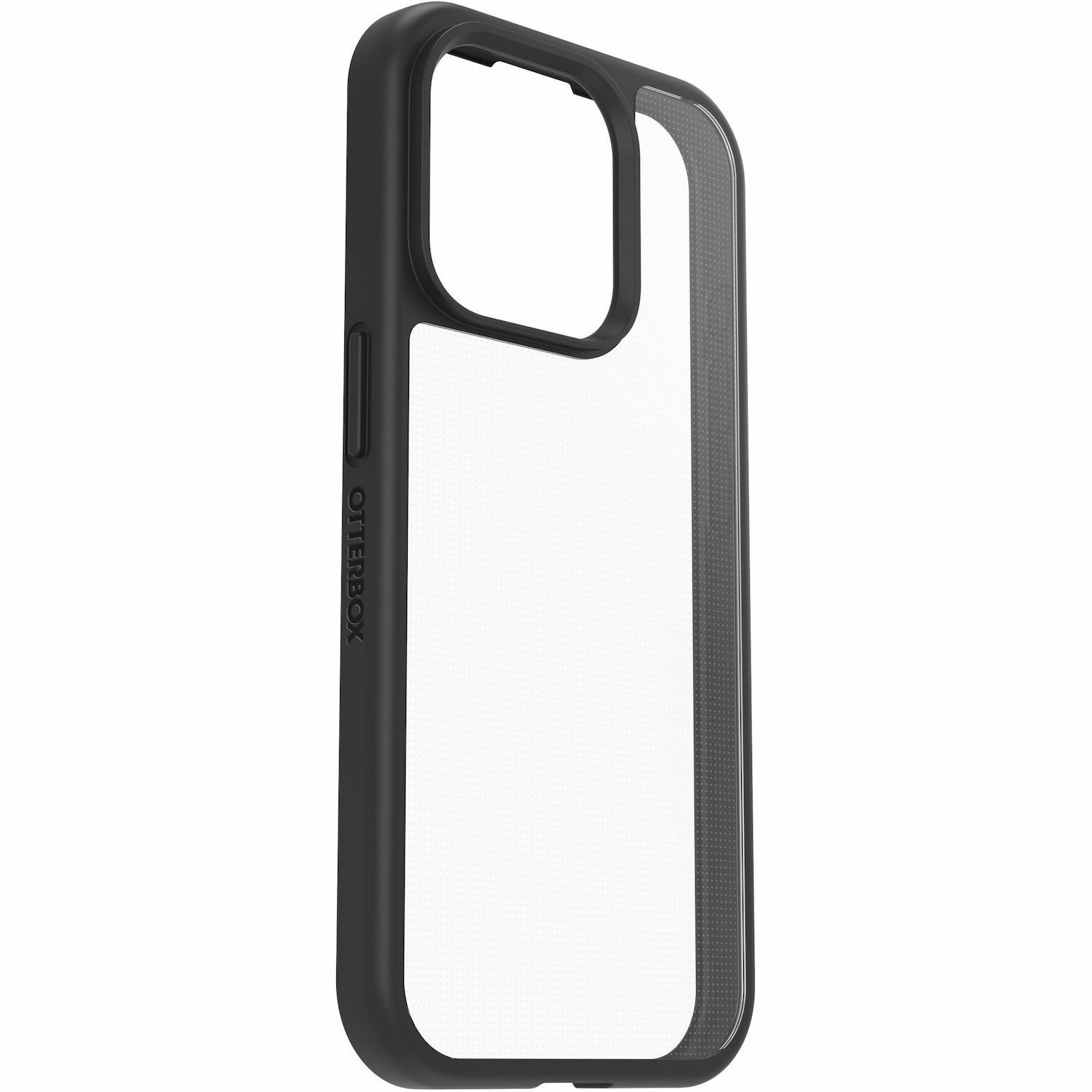 OtterBox React Case for Apple iPhone 15 Pro Smartphone - Black Crystal