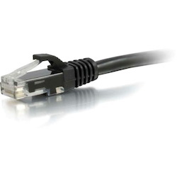 C2G 15ft Cat5e Ethernet Cable - Snagless Unshielded (UTP) - Black