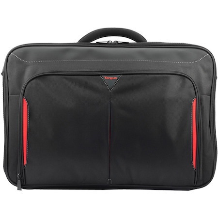 Targus Classic+ CN418GL Carrying Case for 17" to 18" Notebook - Red, Black