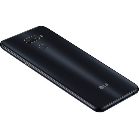 LG K50 LMX520ZMW 32 GB Smartphone - 6.3" LCD 1520 x 720 - Cortex A53Octa-core (8 Core) 2 GHz - 3 GB RAM - Android 9.0 Pie - 4G - Aurora Black