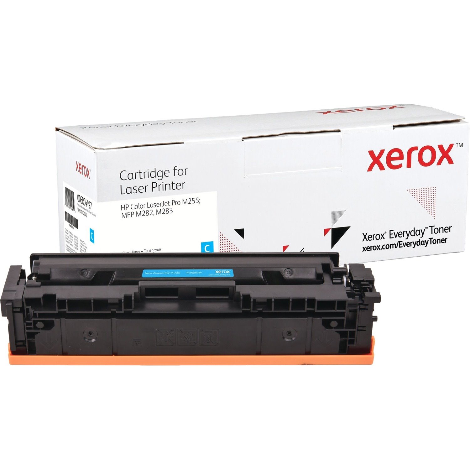 Xerox Everyday High Yield Laser Toner Cartridge - Single Pack - Alternative for HP 207X (W2211X) - Cyan - 1 Piece