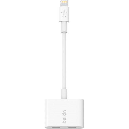 Belkin Rockstar 11.43 cm Lightning Audio/Power Cable for iPhone - 1