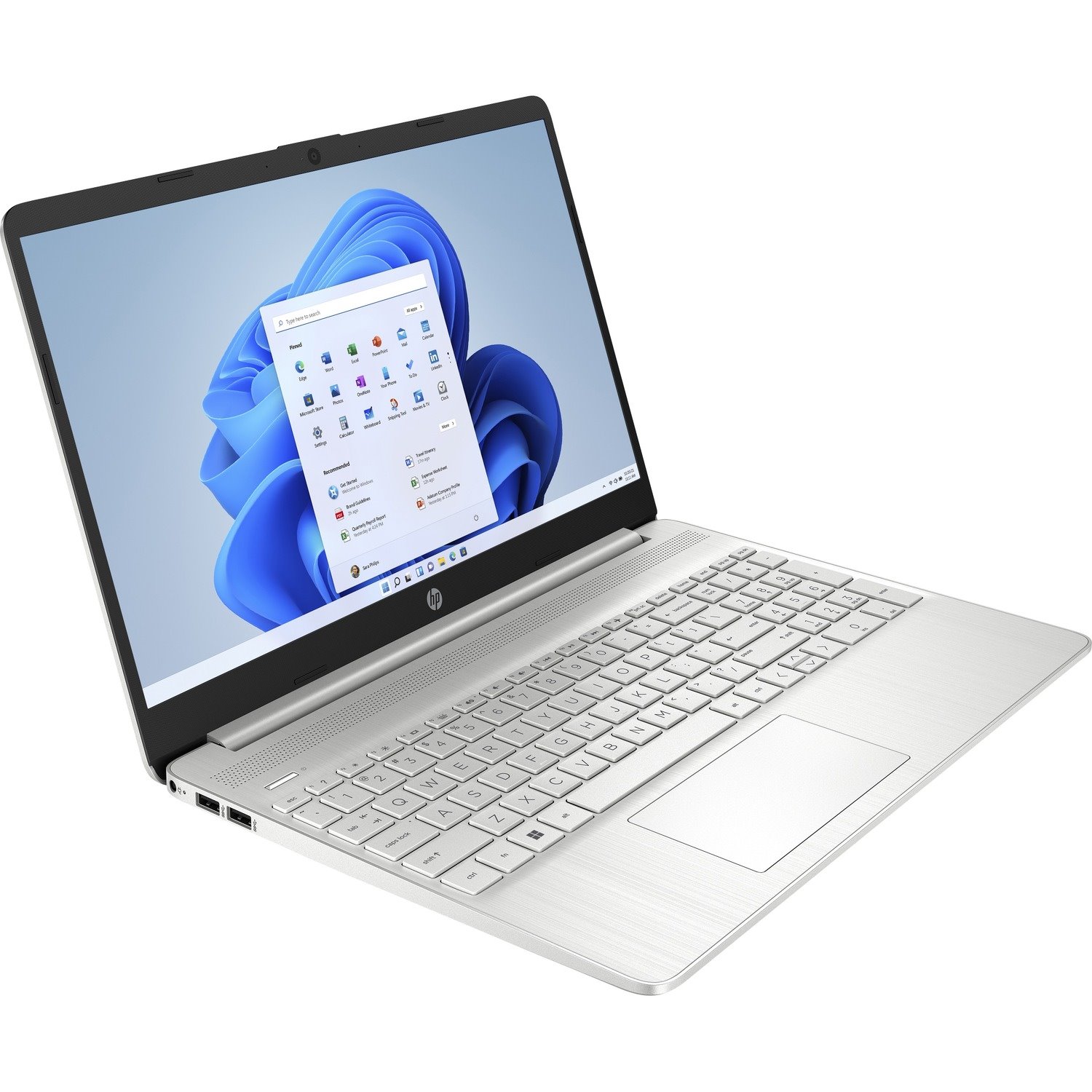 HP 15-ef0000 15-ef2723od 15.6" Notebook - Full HD - AMD Ryzen 3 5300U - 8 GB - 256 GB SSD - Natural Silver