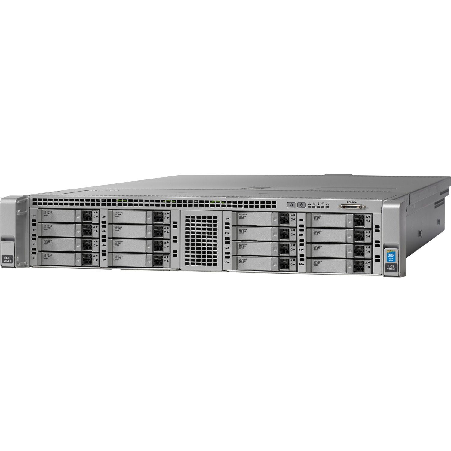 Cisco C240 M4 2U Rack Server - 2 x Intel Xeon E5-2637 v4 3.50 GHz - 256 GB RAM - Serial ATA/600 Controller