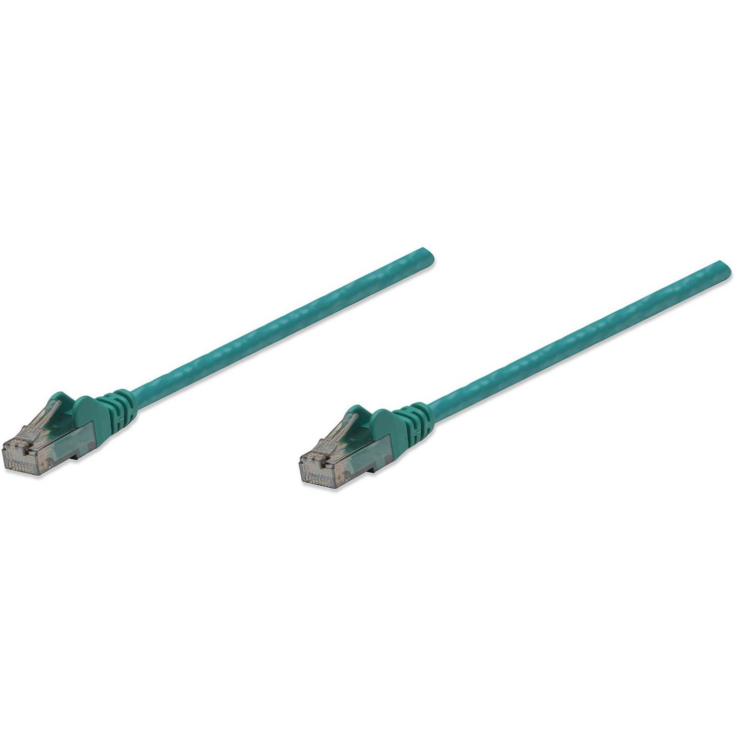 Intellinet Network Solutions Cat6 UTP Network Patch Cable, 14 ft (5.0 m), Green