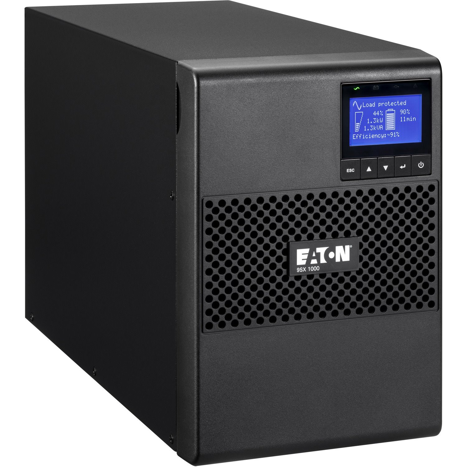 Eaton 9SX 1000VA 900W 208V Online Double-Conversion UPS - 6 C13 Outlets, Cybersecure Network Card Option, Extended Run, Tower - Battery Backup